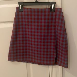 Super Cute Gingham Skirt